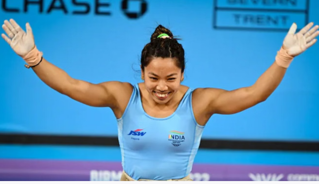 मीराबाई चानू, image credit amar ujala